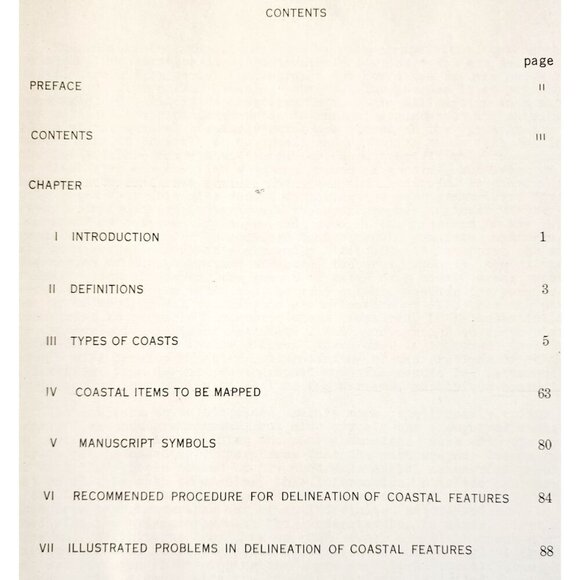 1947 Manual Coastal Delineation From Aerial Photographs 1st Edition USN WHBS - Picture 4 of 7